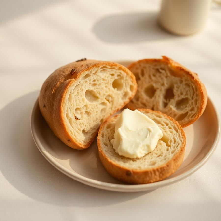 House sourdough with cultured butter